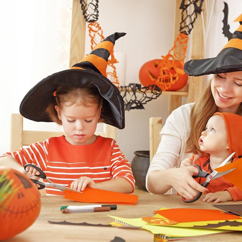 Goefun Orange Cardstock Paper 8.5 x 11 80lb Card Stock, 24 Sheets Orange Construction Paper for Halloween Card Making, Invitations, Menus, DIY Cards - Image 4
